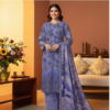 Unstitched Embroidered Lawn Suit